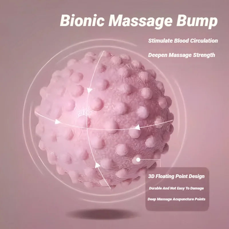 TPR Fascia Ball Raised Point Leg Massage Posture Master Yoga Waist and Back Foot Neck Membrane Peanut Sole Muscle Relaxation