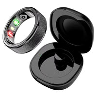 R10 Smart Ring with Charging Case for Men and Women, Health and Sleep Monitoring, 5ATM Waterproof Rating, Multi-Sport Functionality