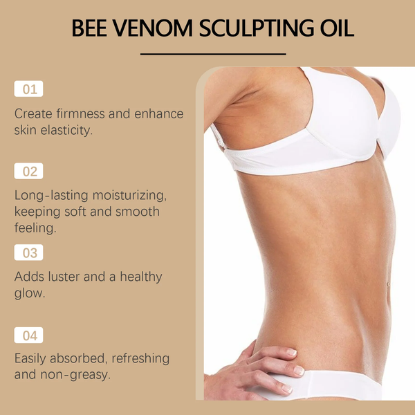 Abdominal Fat Reduction Massage Oil for Rapid Fat Burning and Skin Firming