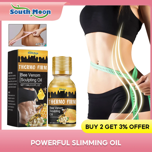 Abdominal Fat Reduction Massage Oil for Rapid Fat Burning and Skin Firming