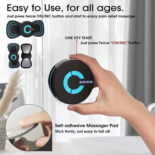 Intelligent Cervical Massage Stick Mini Neck and Shoulder Massager Mini Electric Portable Neck Massager