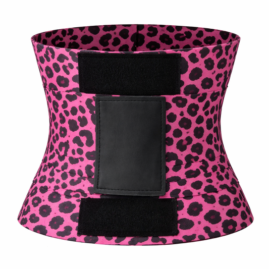 Zenithral triple wrap waist trainer belt with abdominal support, compression, and back support in XS–3XL for shaping and comfort.