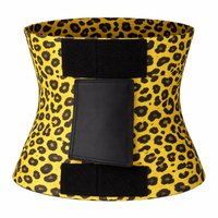 Zenithral triple wrap waist trainer belt showing adjustable abdominal support and compression for back support in XS–3XL sizes.