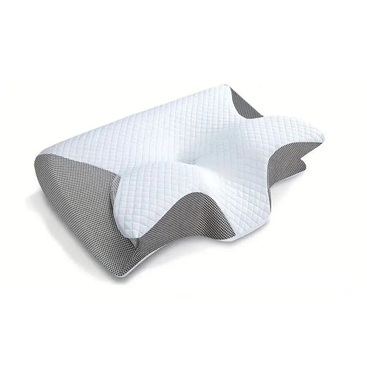 Butterfly Memory Foam Pillow - Ergonomic Neck Support for Side, Back & Stomach Sleepers Zenithral