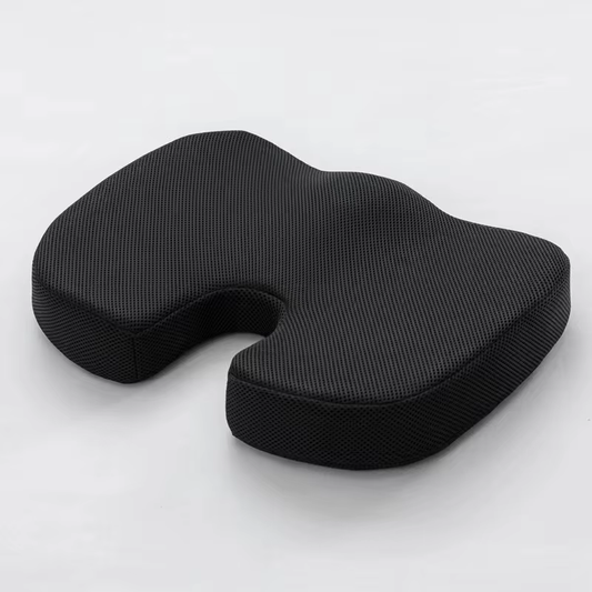 Memory Foam Seat Cushion - U-Shaped Office Chair Cushion for Car & Home Use | Ergonomic Comfort Pad Zenithral