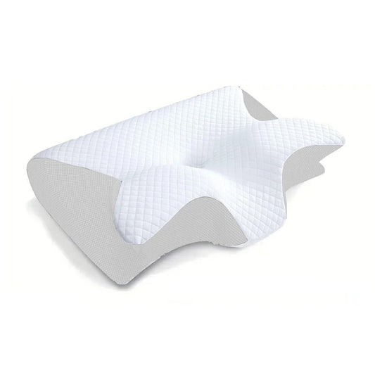 Butterfly Memory Foam Pillow - Ergonomic Neck Support for Side, Back & Stomach Sleepers Zenithral