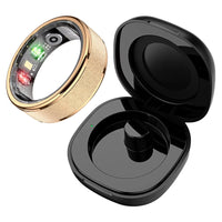 R10 Smart Ring with Charging Case for Men and Women, Health and Sleep Monitoring, 5ATM Waterproof Rating, Multi-Sport Functionality